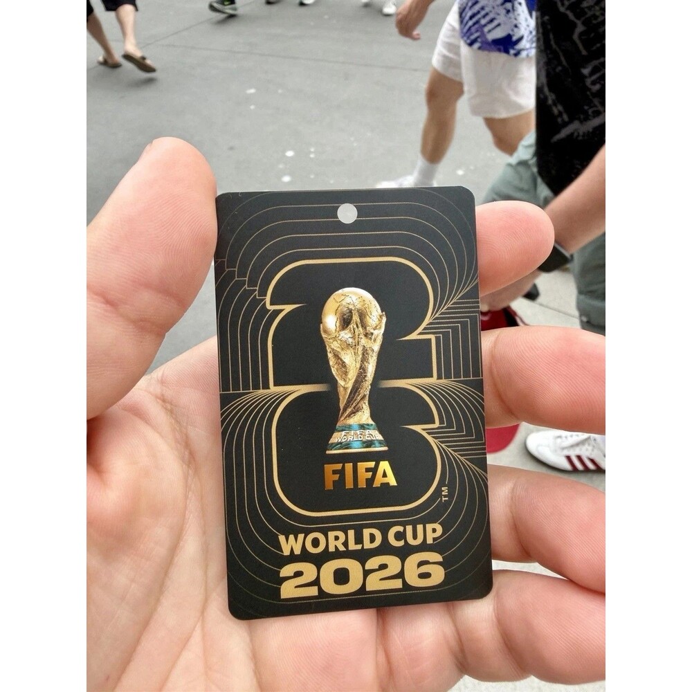 FIFA World Cup 2026 Soccer Lanyard w/ Fan ID Card Los Angeles LA Rare New - Picture 2 of 5